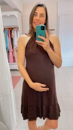 moda gestante gravida roupa amamentação mãe gestação agestantevestido (180)