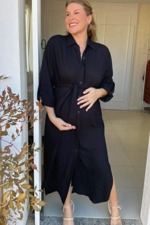 moda gestante gravida roupa amamentação mãe gestação agestantevestido (180)
