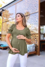 moda gestante gravida roupa amamentação mãe gestação agestantevestido (180)