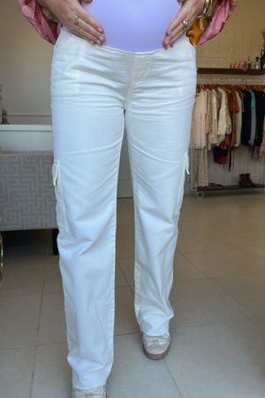 Calça Gestante Cargo Kansas Off