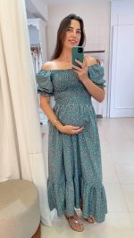 moda gestante gravida roupa amamentação mãe gestação agestantevestido (195)