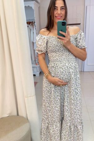 moda gestante gravida roupa amamentação mãe gestação agestantevestido (184)