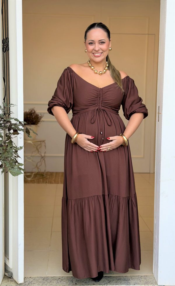 moda gestante gravida roupa amamentação mãe gestação agestantevestido (180)